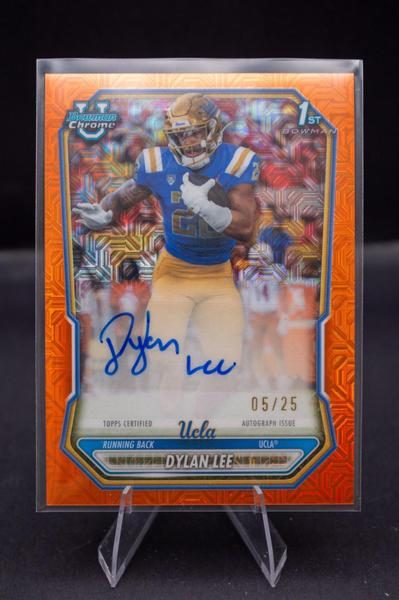 Dylan Lee, 2026 Bowman Chrome Prospect Auto, Orange /25